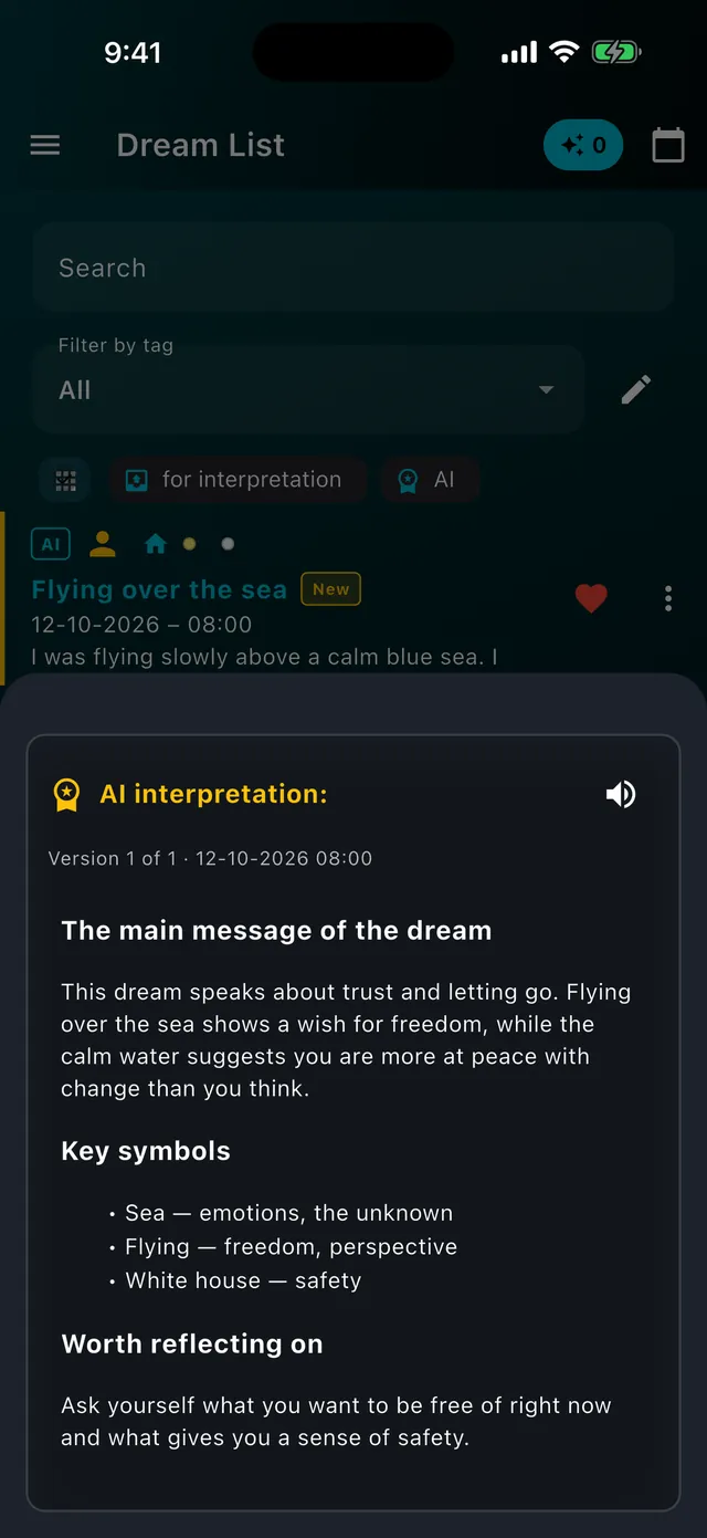AI 꿈 분석