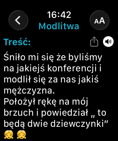 Czytanie snu na Apple Watch